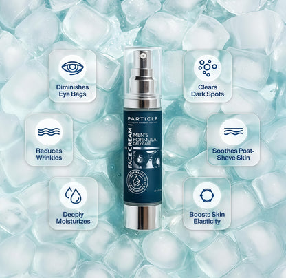 Particle 6-in-1 Face Cream for Men, Men’s Daily Hydrating Moisturizer with Vitamin C, Jojoba Oil
